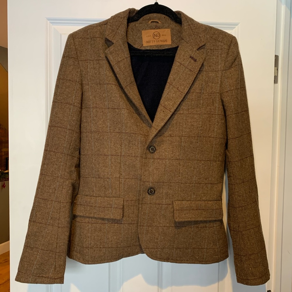 Nifty Genius Wool Suit Jacket